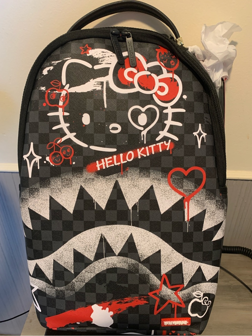HELLO KITTY OFFICIAL COLLAB - FRESH PAINT BACKPACK
